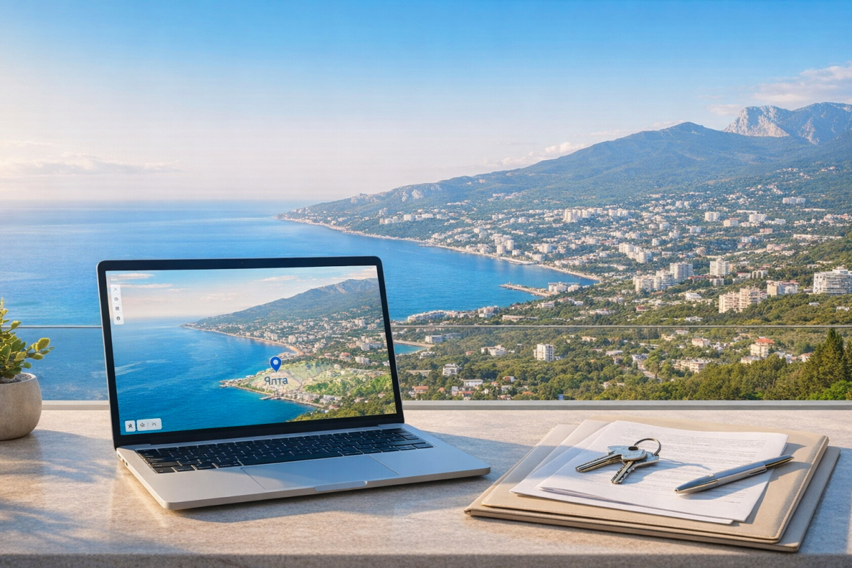 Как купить недвижимость в Ялте удалённо: безопасный алгоритм
